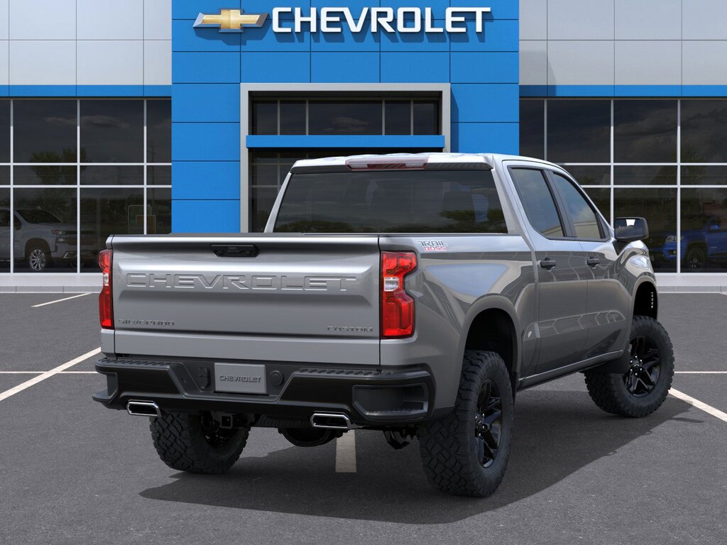 New 2026 Chevrolet Silverado 1500 Custom Trail Boss Truck Crew Cab