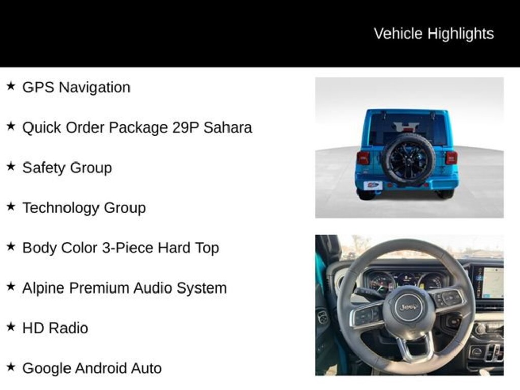 Used 2024 Jeep Wrangler 4xe Sahara 4xe SUV