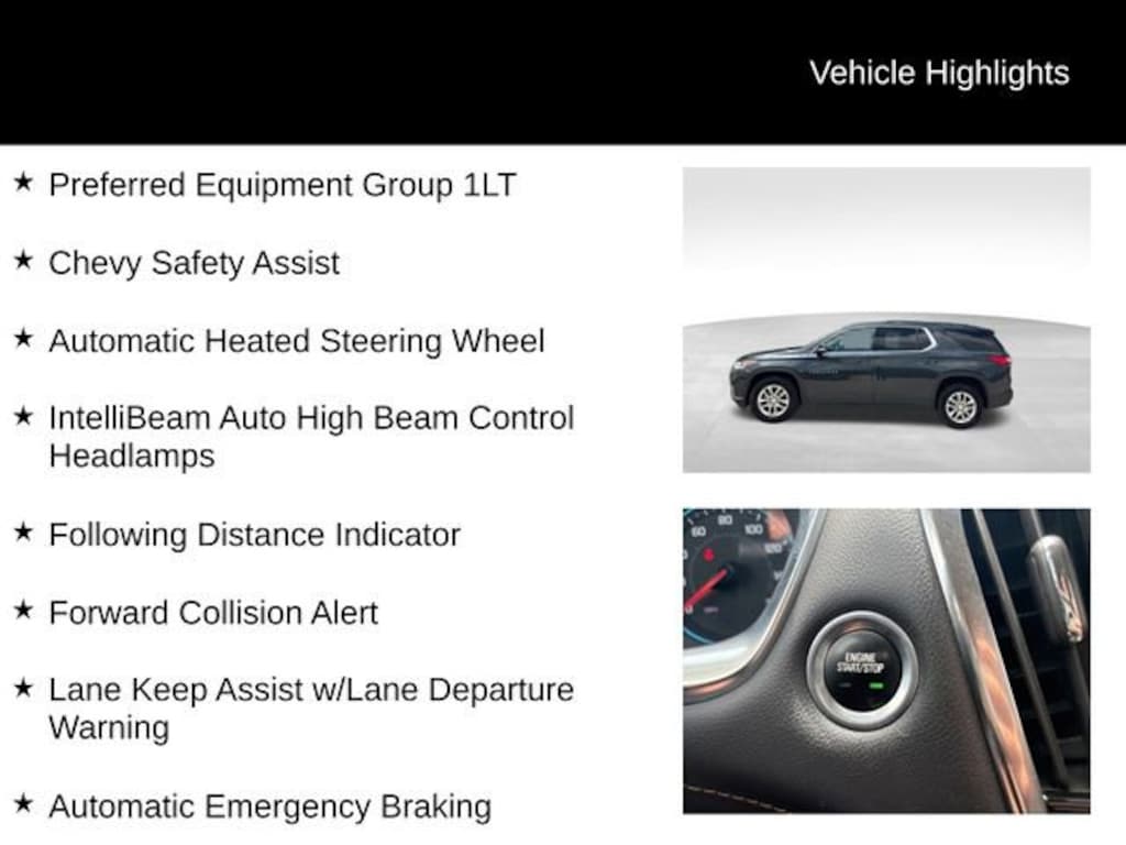 Used 2021 Chevrolet Traverse LT Cloth SUV