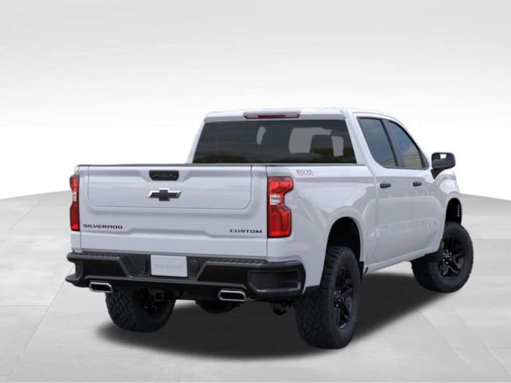 New 2026 Chevrolet Silverado 1500 Custom Trail Boss Truck Crew Cab