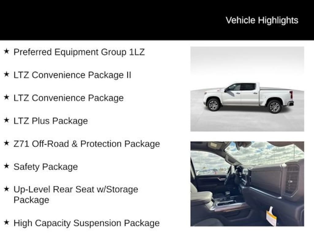 New 2026 Chevrolet Silverado 1500 LTZ Truck Crew Cab