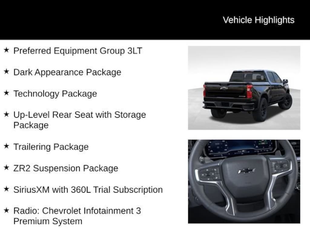 New 2026 Chevrolet Silverado 1500 ZR2 Truck Crew Cab