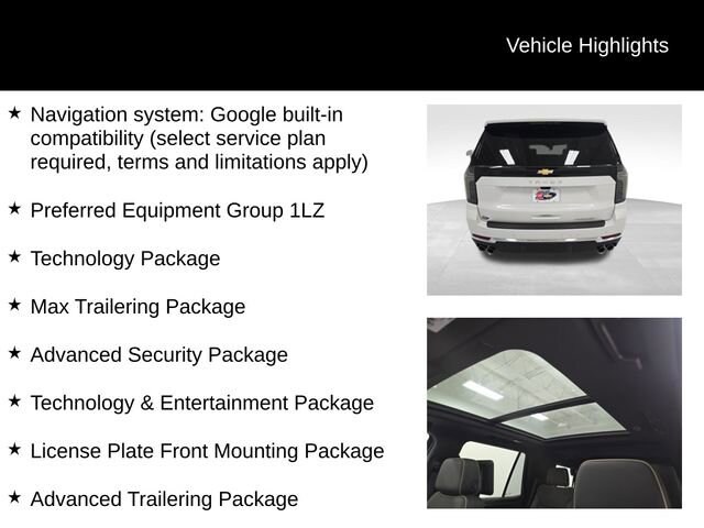 2025 Chevrolet Tahoe Premier photo 3