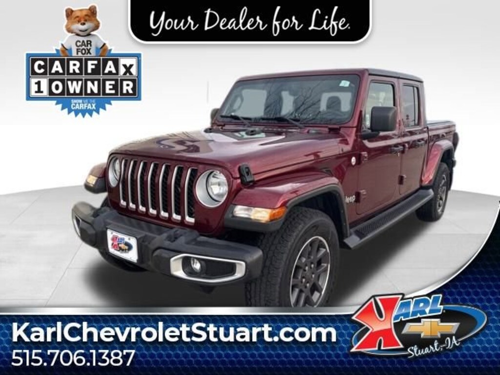 Used 2021 Jeep Gladiator Overland 4X4 Truck