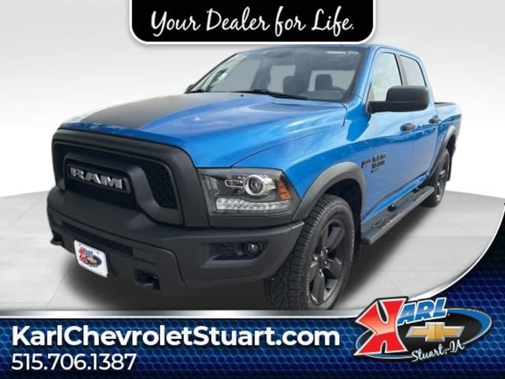 Used 2020 Ram 1500 Classic Warlock Crew Cab 4x4 57 Box Truck