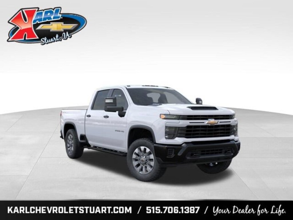 New 2026 Chevrolet Silverado 2500 HD Custom Truck Crew Cab