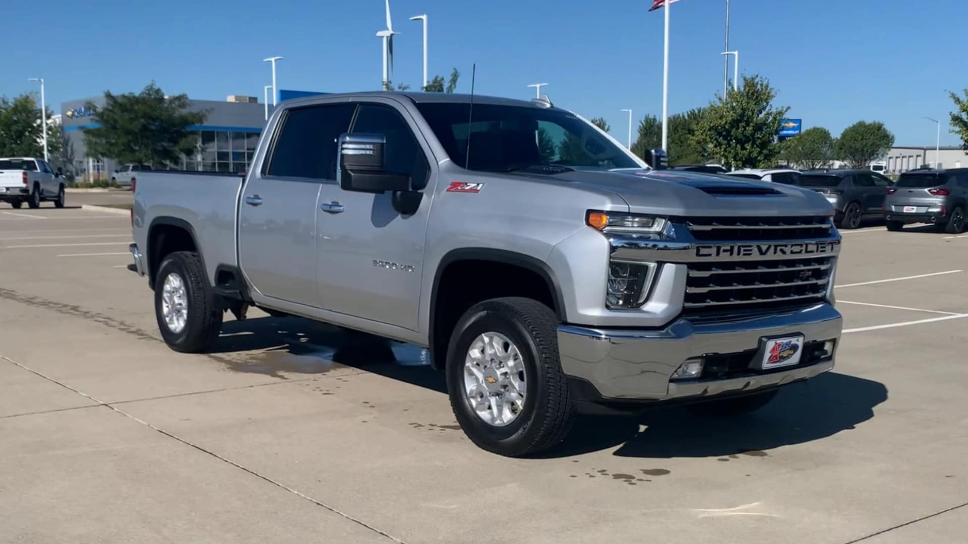 Used 2022 Chevrolet Silverado 2500HD LTZ with VIN 1GC4YPEY7NF333334 for sale in Stuart, IA