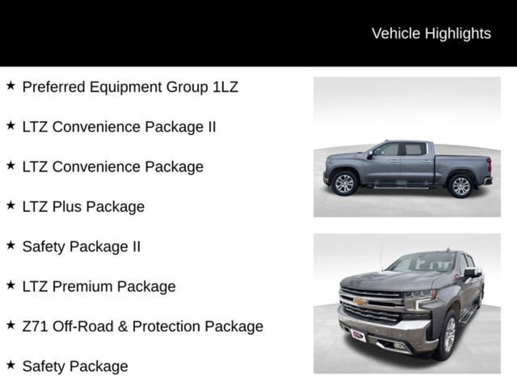 Used 2022 Chevrolet Silverado 1500 LTD LTZ Truck