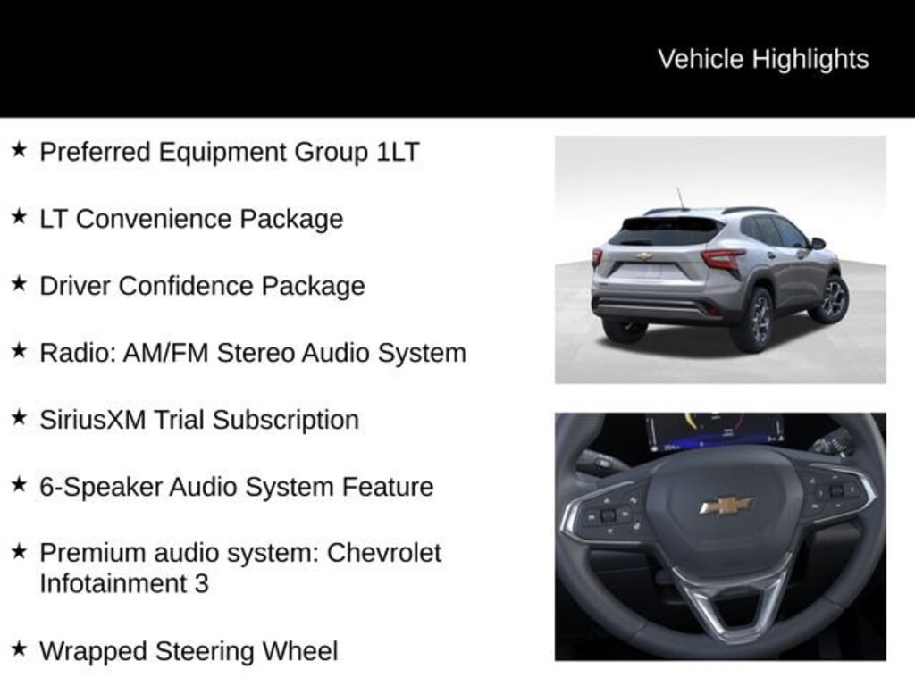 New 2026 Chevrolet Trax LT SUV