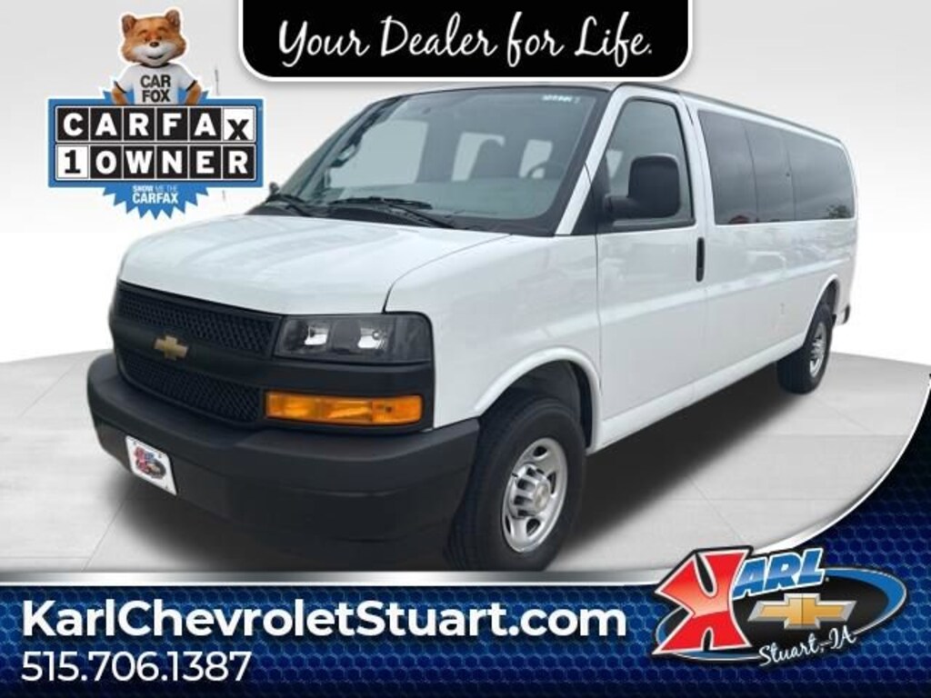 Used 2025 Chevrolet Express Passenger 1LS Van