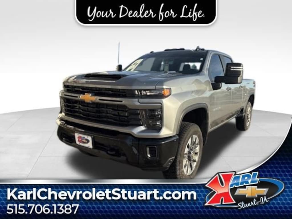 Used 2024 Chevrolet Silverado 2500 HD Custom Truck