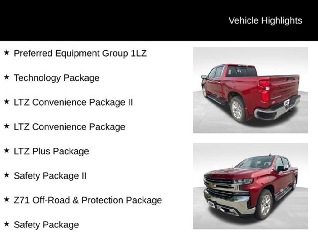 Used 2022 Chevrolet Silverado 1500 LTD LTZ Truck