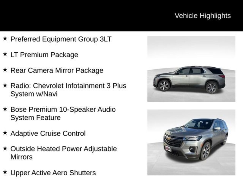 Used 2023 Chevrolet Traverse LT Leather SUV