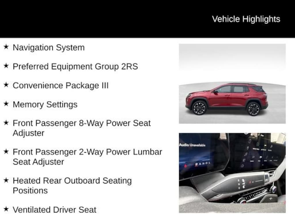 Used 2025 Chevrolet Equinox RS SUV