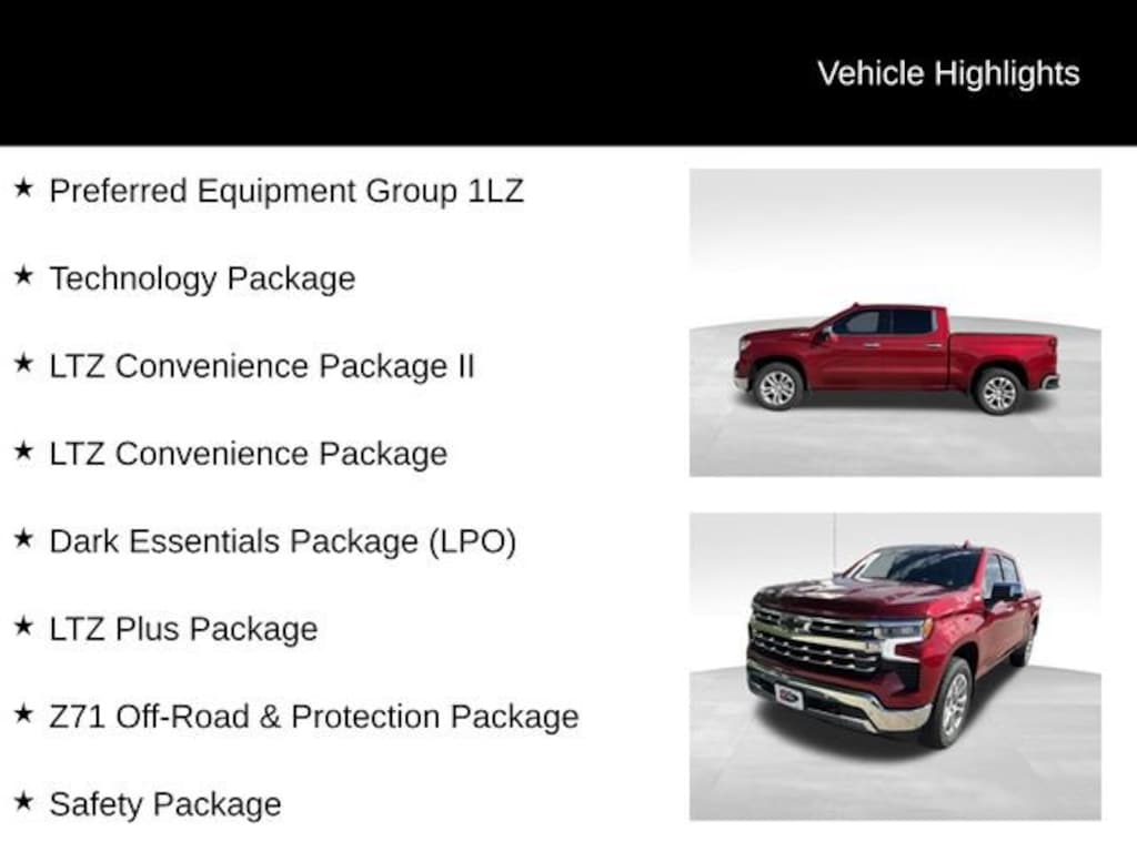 Used 2025 Chevrolet Silverado 1500 LTZ Truck