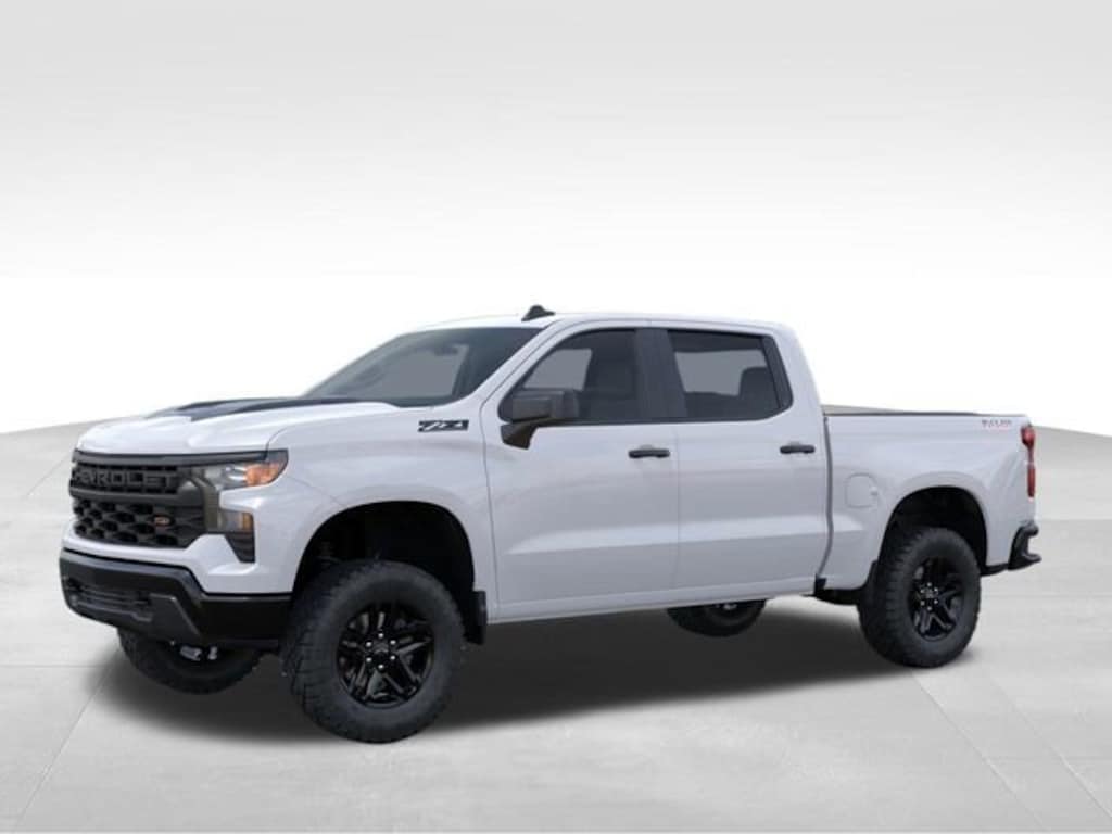 New 2026 Chevrolet Silverado 1500 Custom Trail Boss Truck Crew Cab