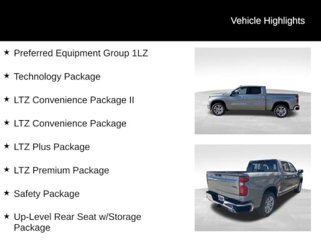 New 2026 Chevrolet Silverado 1500 LTZ Truck Crew Cab