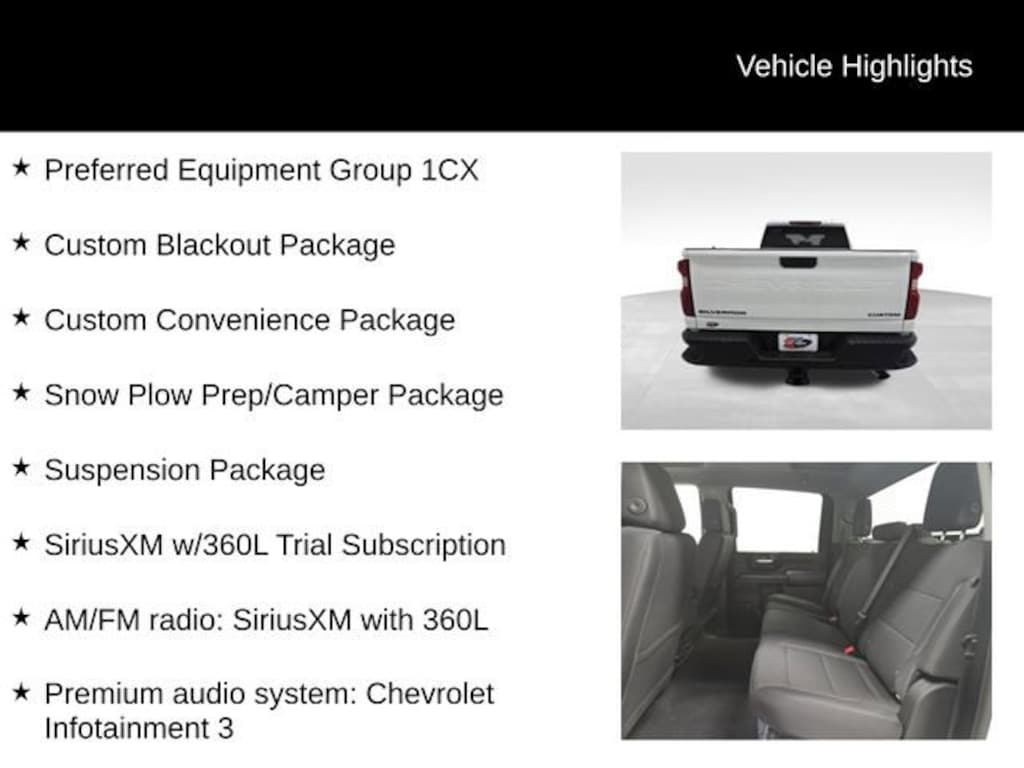 New 2026 Chevrolet Silverado 2500 HD Custom Truck Crew Cab