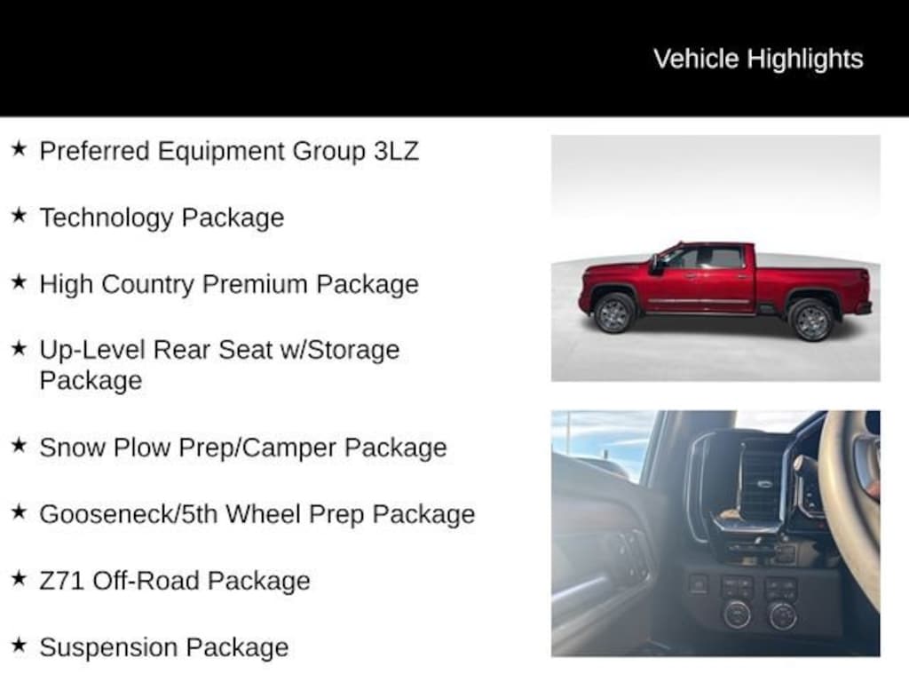 Used 2024 Chevrolet Silverado 2500 HD High Country Truck