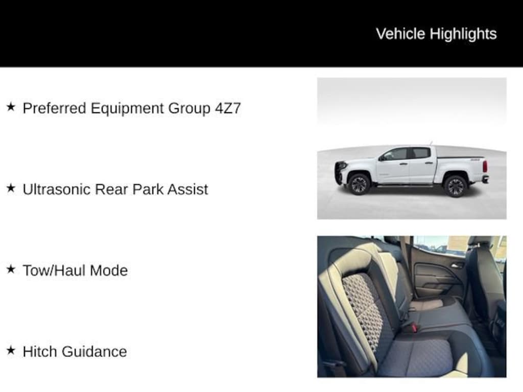 Used 2022 Chevrolet Colorado Z71 Truck