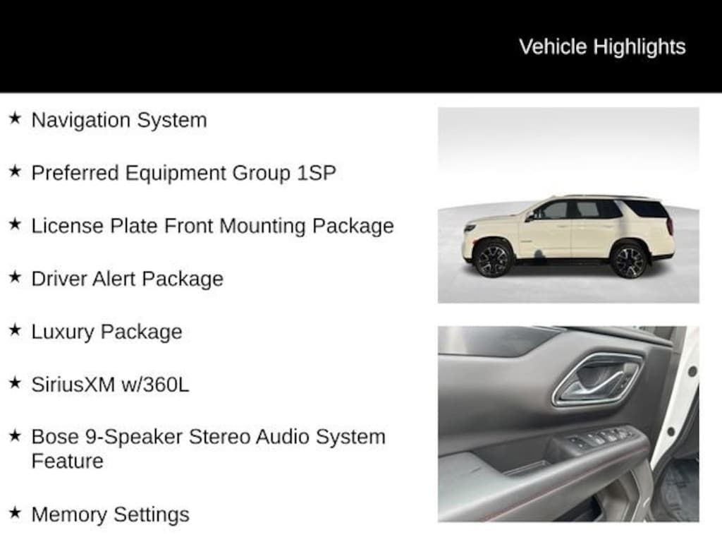 Used 2024 Chevrolet Tahoe RST SUV