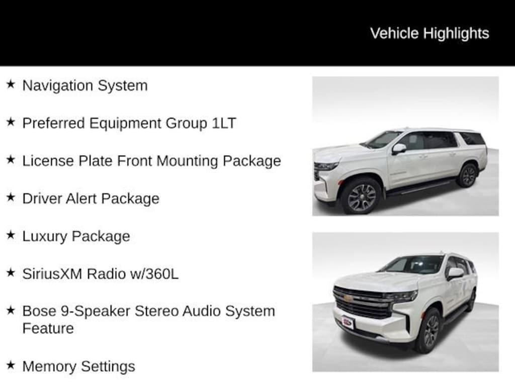 Used 2022 Chevrolet Suburban LT SUV