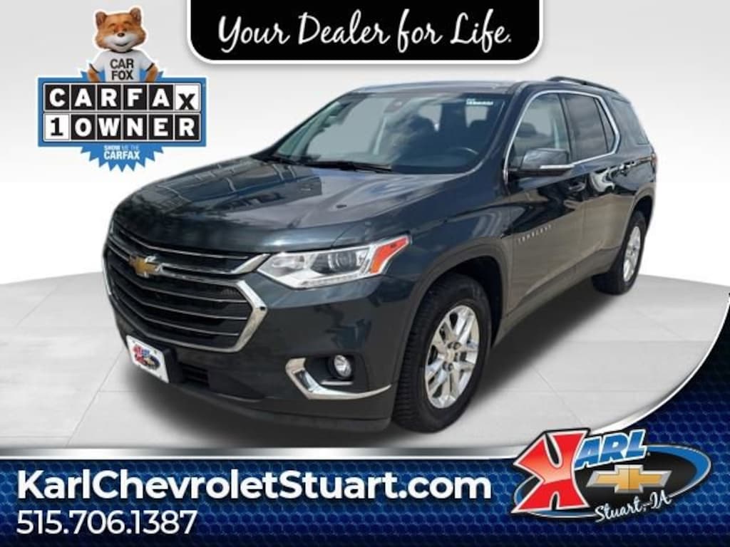 Used 2021 Chevrolet Traverse LT Cloth SUV