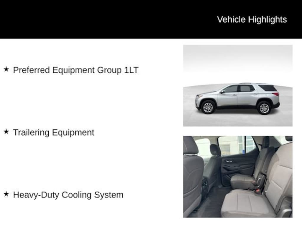 Used 2018 Chevrolet Traverse LT Cloth SUV