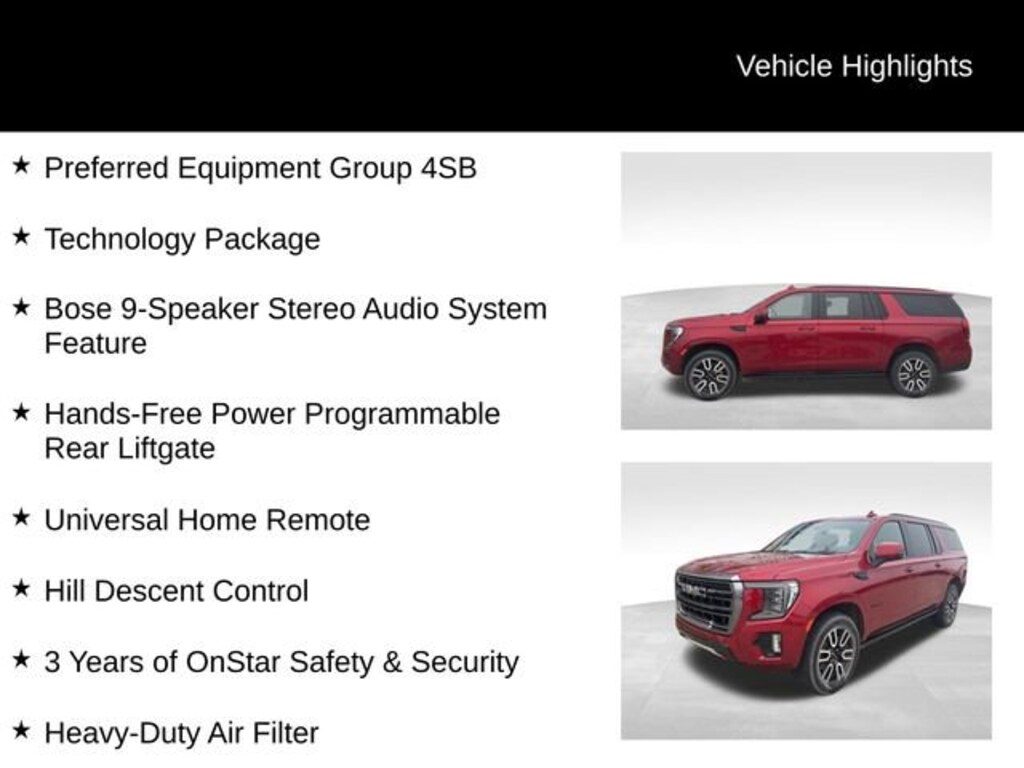 Used 2023 GMC Yukon XL AT4 SUV