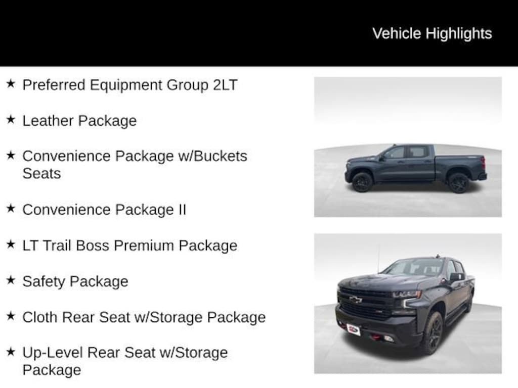 Used 2022 Chevrolet Silverado 1500 LTD LT Trail Boss Truck