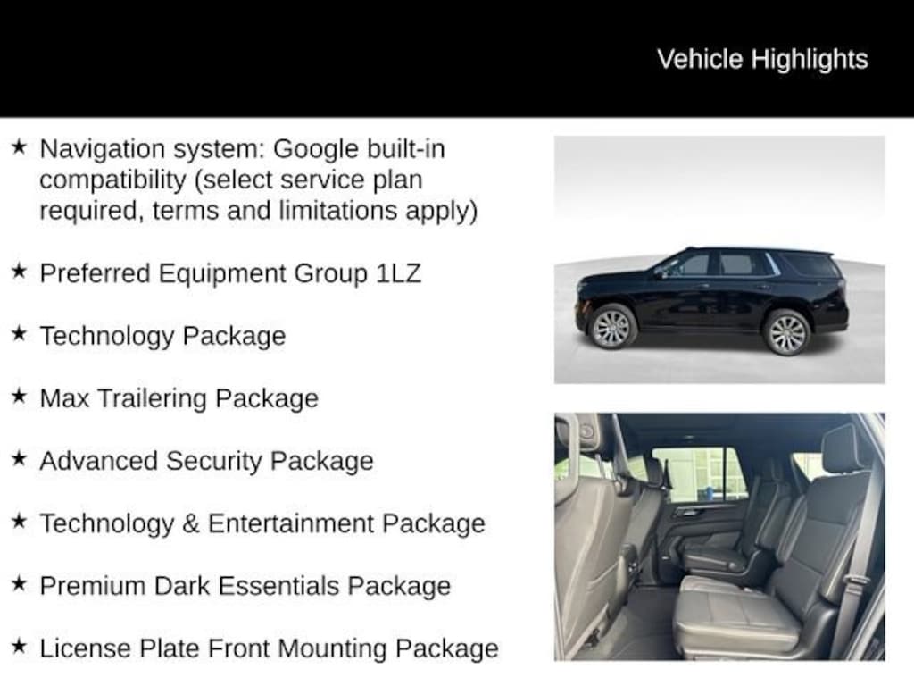 Used 2026 Chevrolet Tahoe Premier SUV