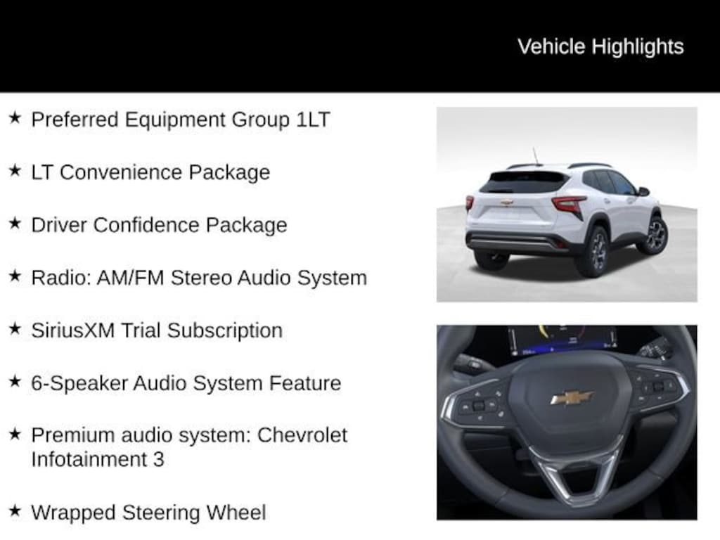 New 2026 Chevrolet Trax LT SUV