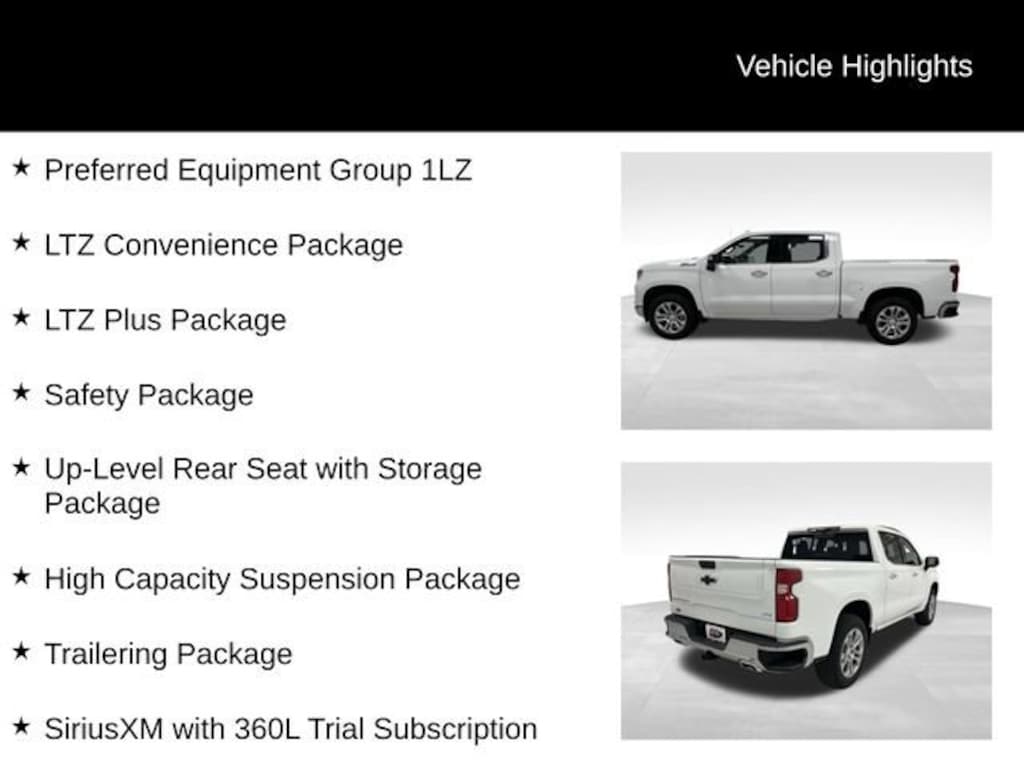 New 2026 Chevrolet Silverado 1500 LTZ Truck Crew Cab