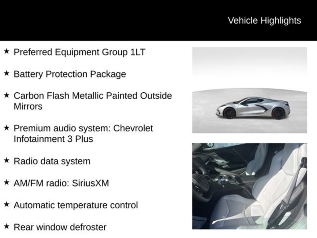 New 2026 Chevrolet Corvette Stingray 1LT Coupe