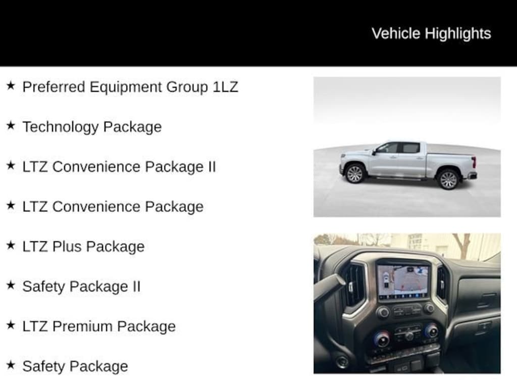 Used 2021 Chevrolet Silverado 1500 LTZ Truck