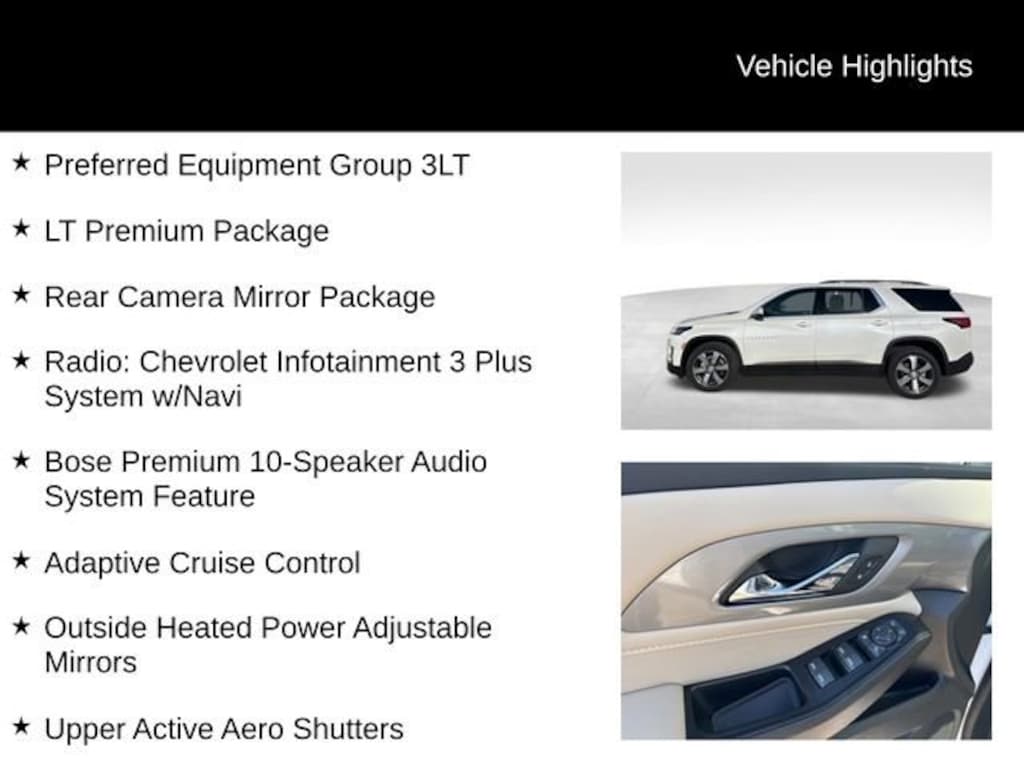 Used 2023 Chevrolet Traverse LT Leather SUV