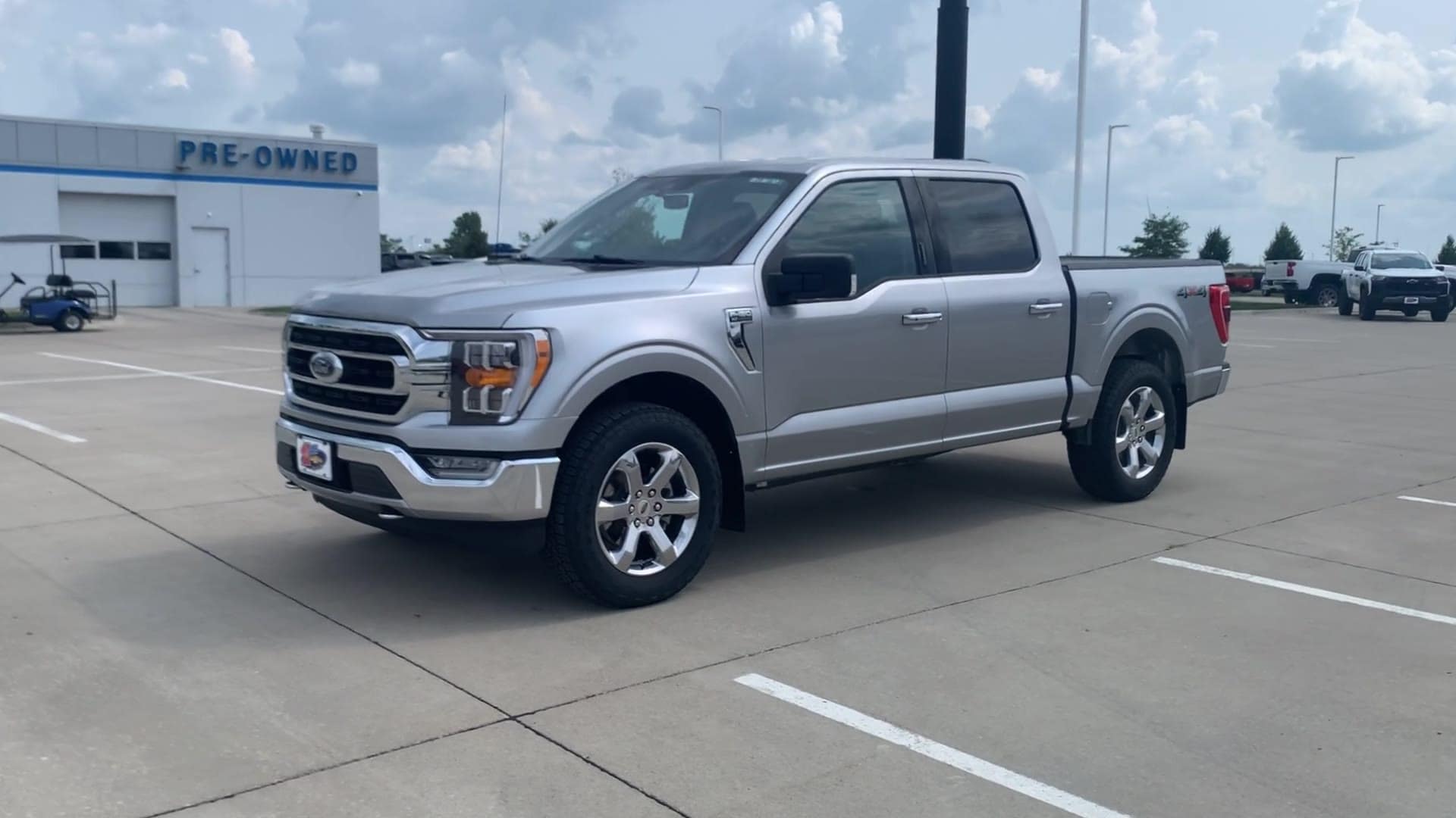 Used 2021 Ford F-150 XLT with VIN 1FTEW1EP7MFB27587 for sale in Stuart, IA