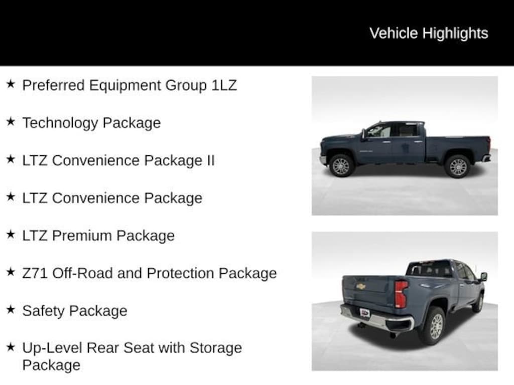 New 2026 Chevrolet Silverado 2500 HD LTZ Truck Crew Cab