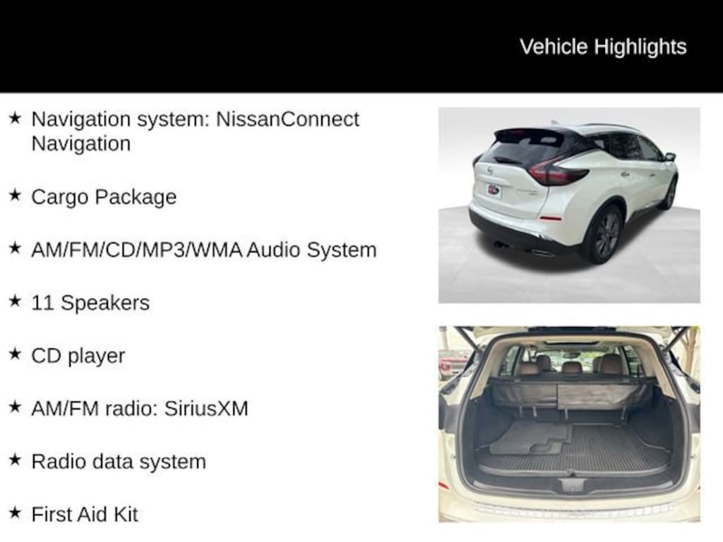 Used 2021 Nissan Murano Platinum Intelligent AWD SUV