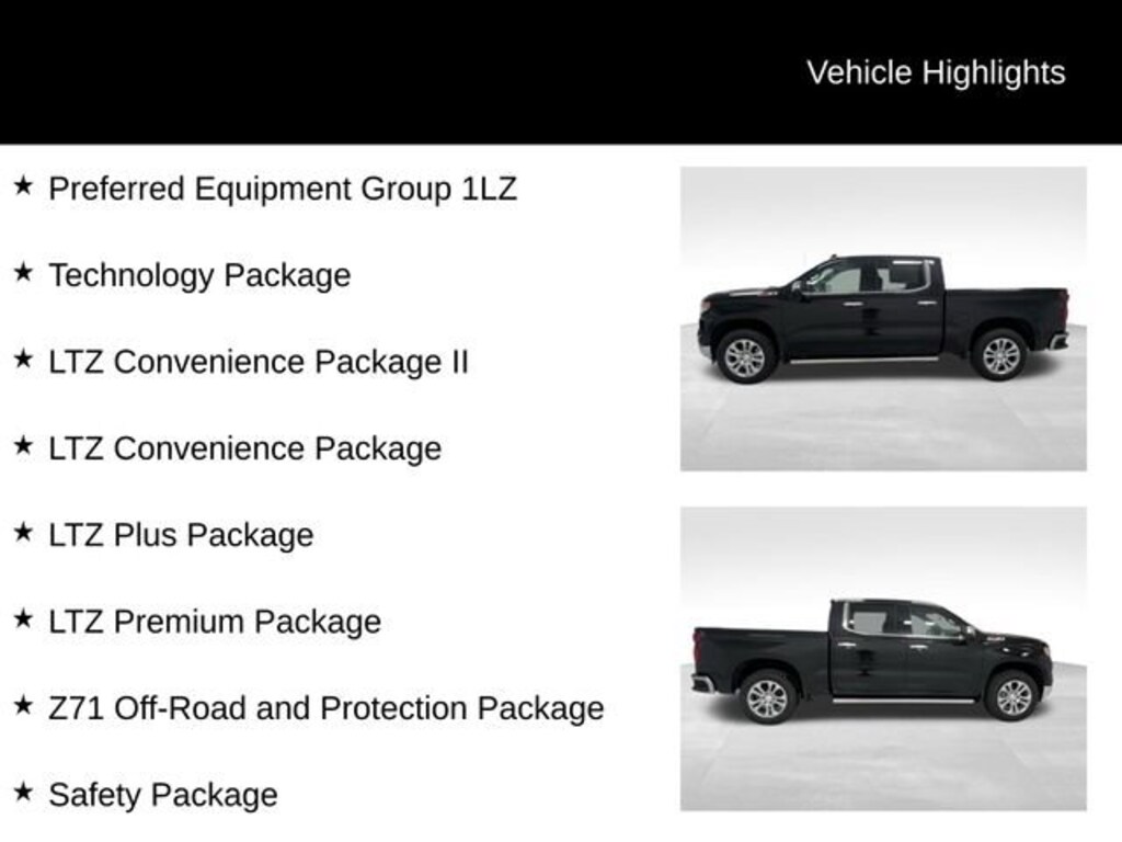 New 2026 Chevrolet Silverado 1500 LTZ Truck Crew Cab
