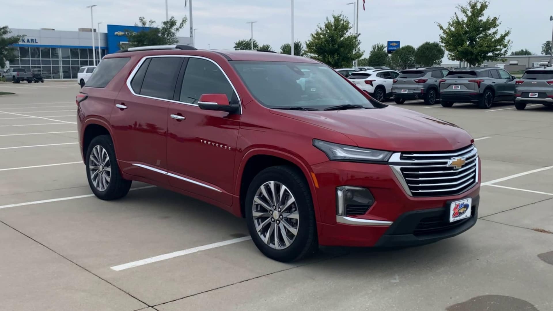 Used 2023 Chevrolet Traverse Premier with VIN 1GNEVKKW3PJ130466 for sale in Stuart, IA