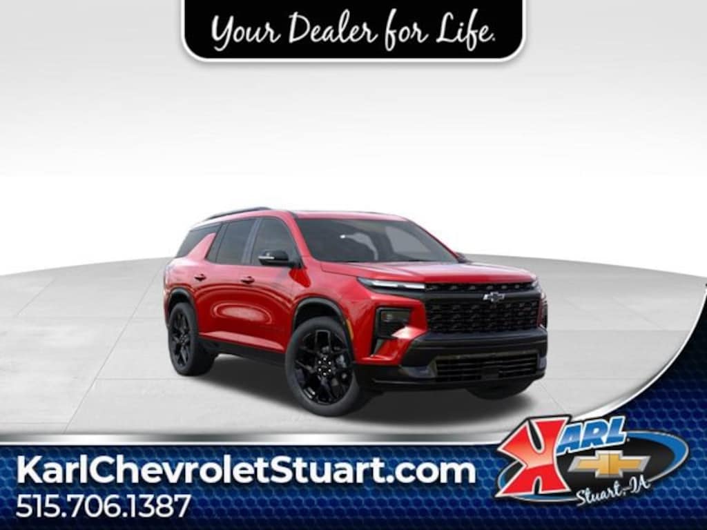 New 2026 Chevrolet Traverse RS SUV