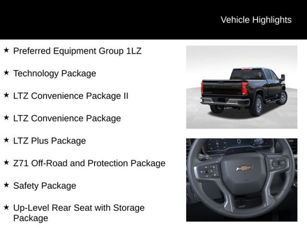 New 2026 Chevrolet Silverado 2500 HD LTZ Truck Crew Cab