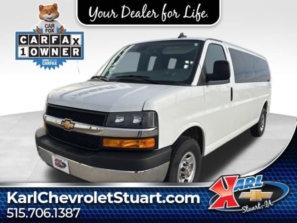 Used 2025 Chevrolet Express Passenger 1LT Van