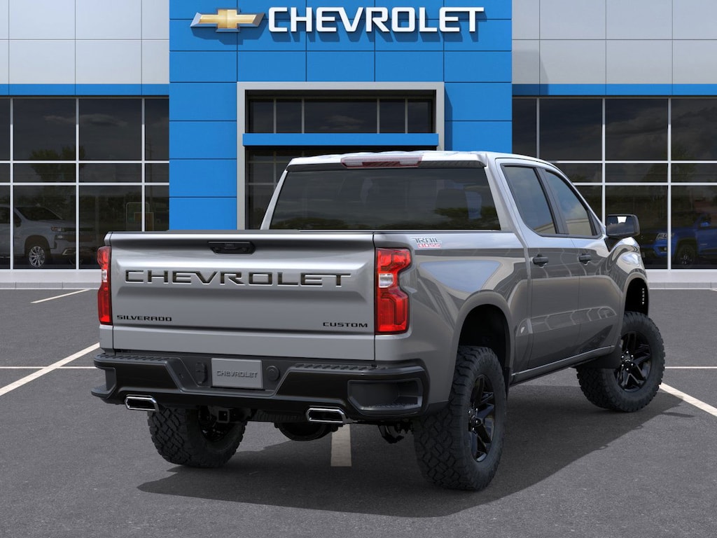 New 2026 Chevrolet Silverado 1500 Custom Trail Boss Truck Crew Cab