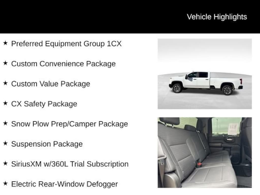 Used 2025 Chevrolet Silverado 2500 HD Custom Truck