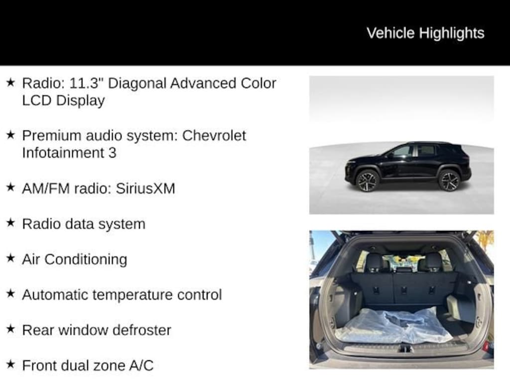New 2026 Chevrolet Equinox RS SUV