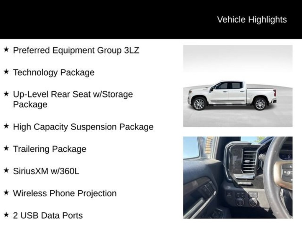 Used 2023 Chevrolet Silverado 1500 High Country Truck