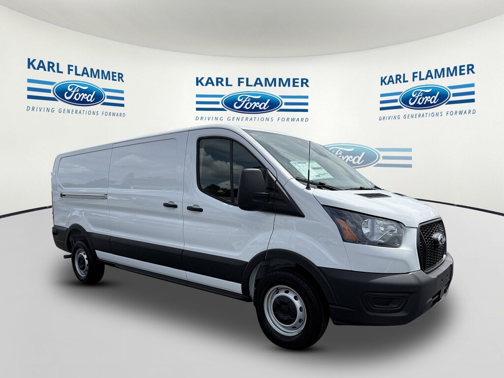 New 2025 Ford Transit Cargo Van T-250 130 Low Rf 9070 GVWR RWD Van Low Roof Van