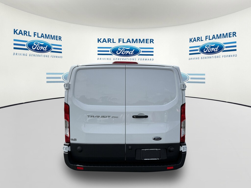 New 2025 Ford Transit Cargo Van T-250 130 Low Rf 9070 GVWR RWD Van Low Roof Van